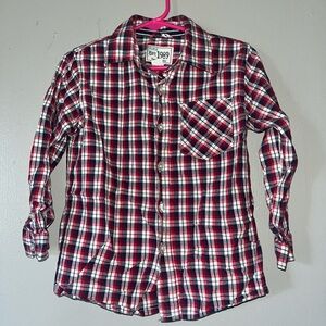 Place Est. 1989 Plaid Button-Up Toddler Shirt (Previously Owned)